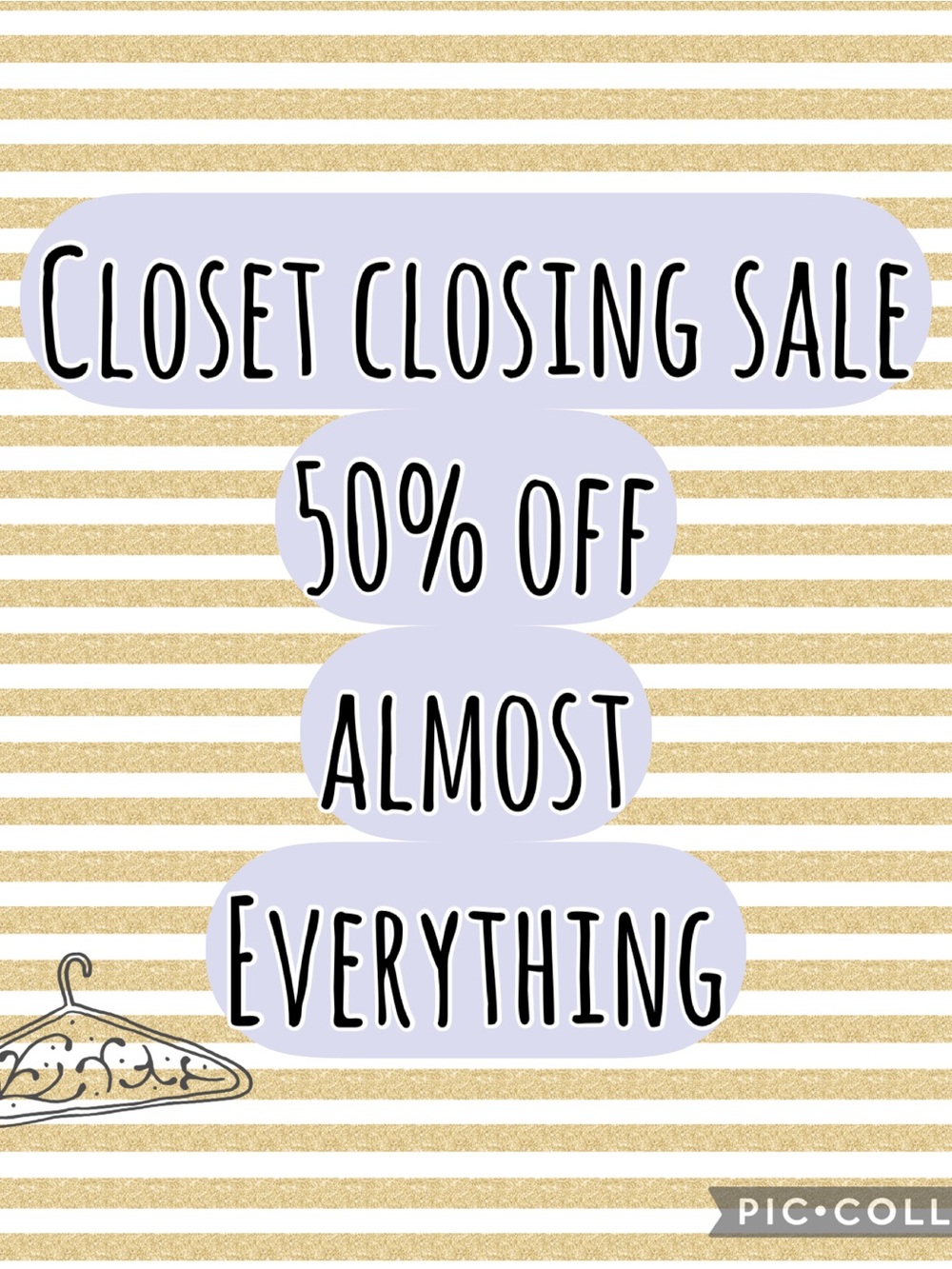 Closet Closing Sale